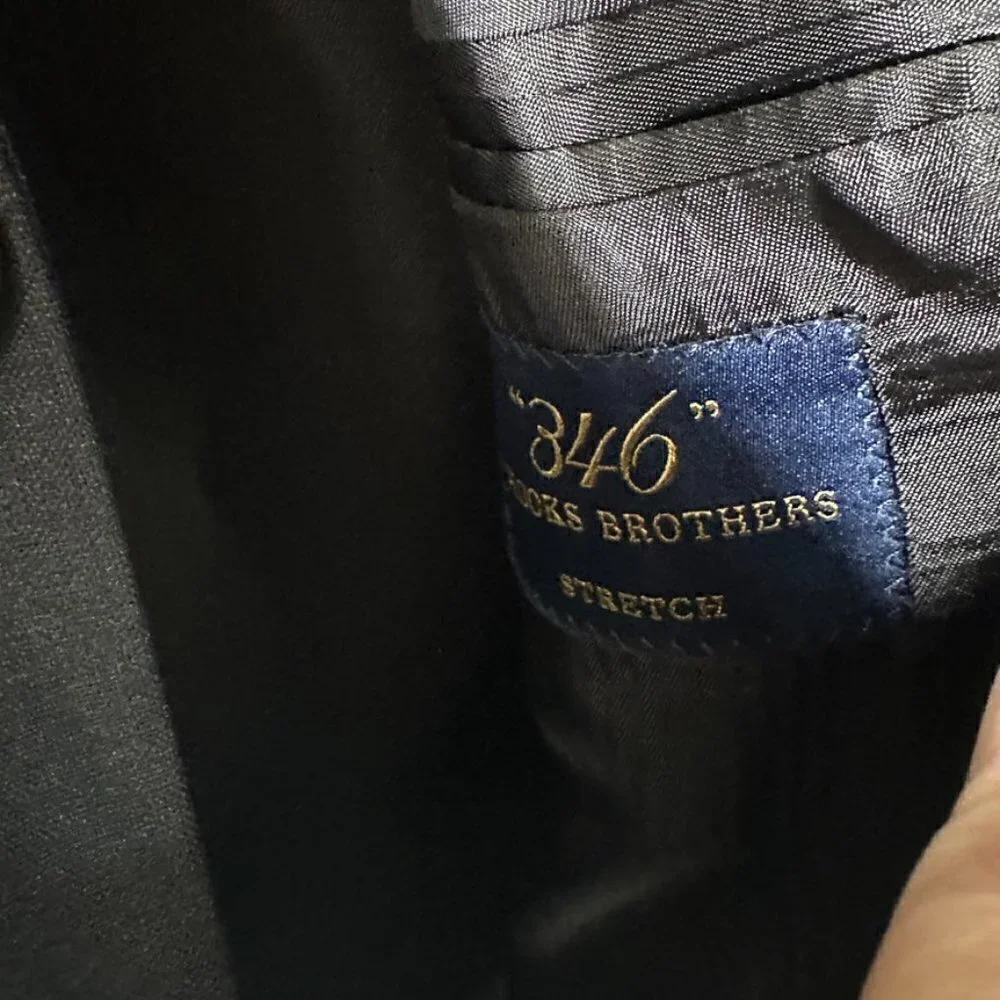 Brooks Brothers 346 Stretch 40R Suit Jacket Blazer Sport Coat Size 40